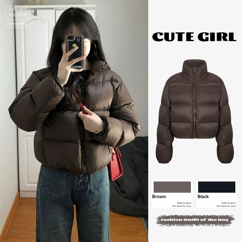 Kurze Daunenjacke für Damen