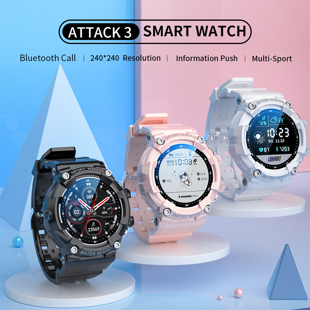 Wasserdichte Smartwatch mit Bluetooth und Sportfunktionen – Bild 6 | LuxeStyle