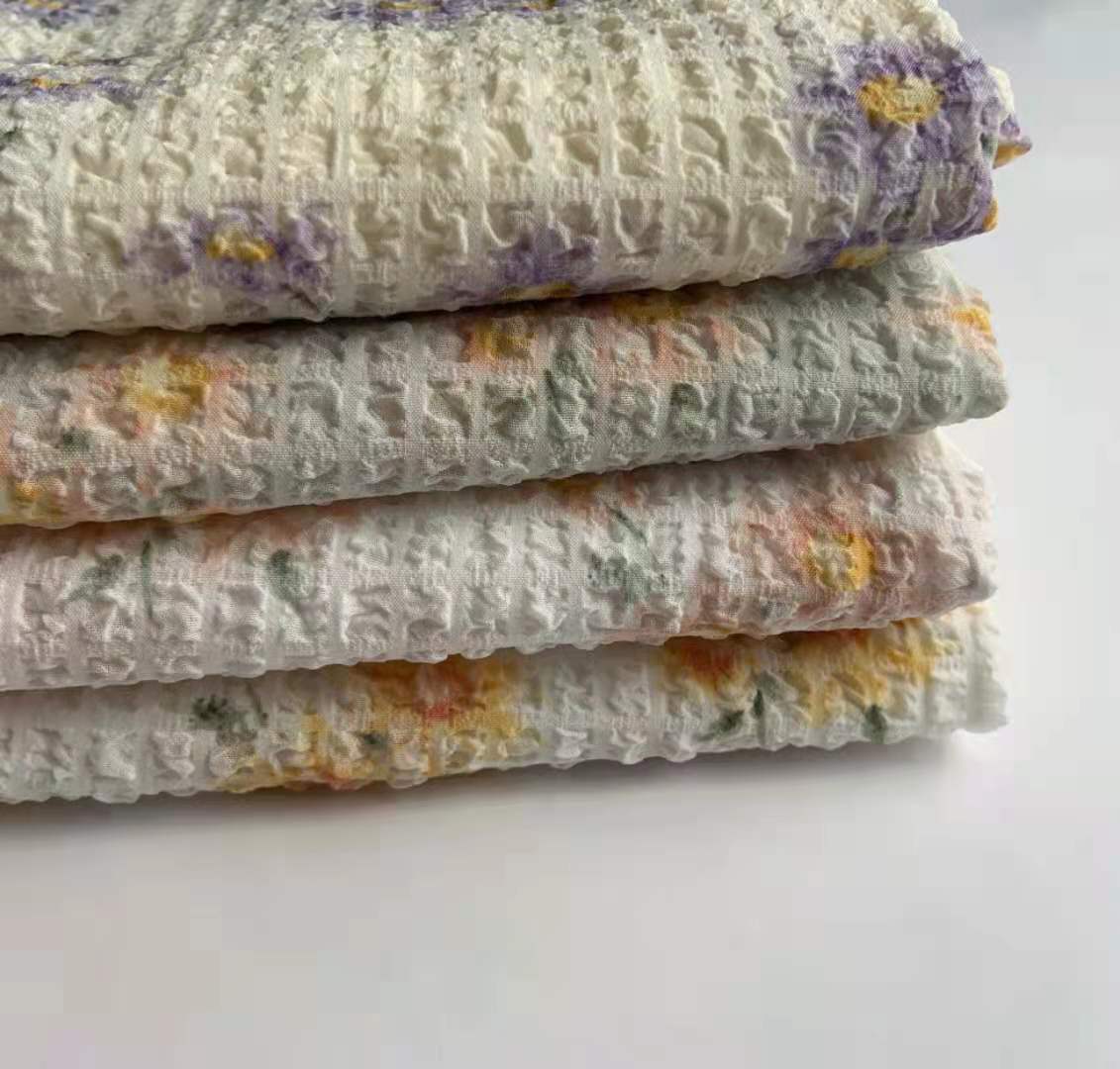 Chiffonstoff Gold bedruckt für Hanfu – Bild 9 | LuxeStyle