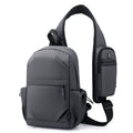 Männer-Rucksack Oxford-Stoff Schultertasche – Bild 9 | LuxeStyle