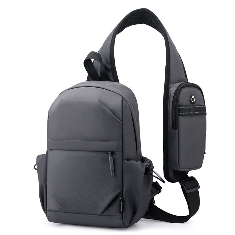 Männer-Rucksack Oxford-Stoff Schultertasche – Bild 9 | LuxeStyle