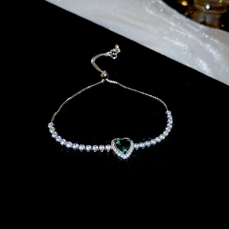 Vergoldetes Zirkonia Armband, geometrisch – Ref. CJ-2073318901276106753