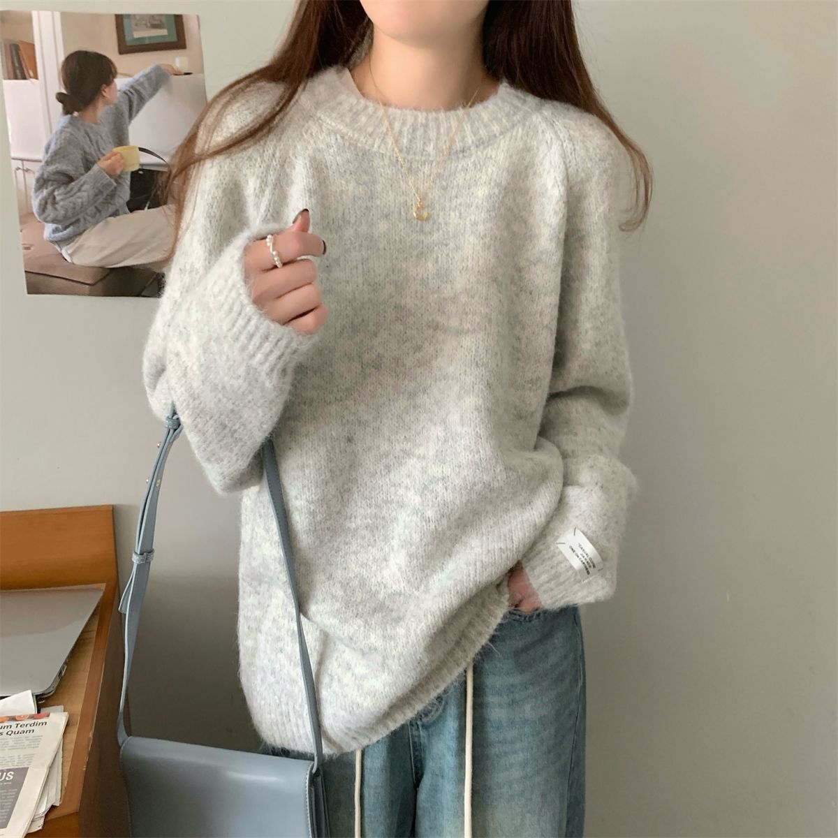 Entspannter Pullover