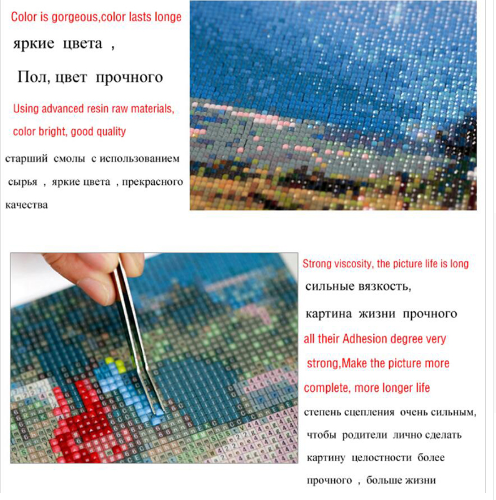 Quadratisches 5D DIY Diamant Painting – Bild 2 | LuxeStyle