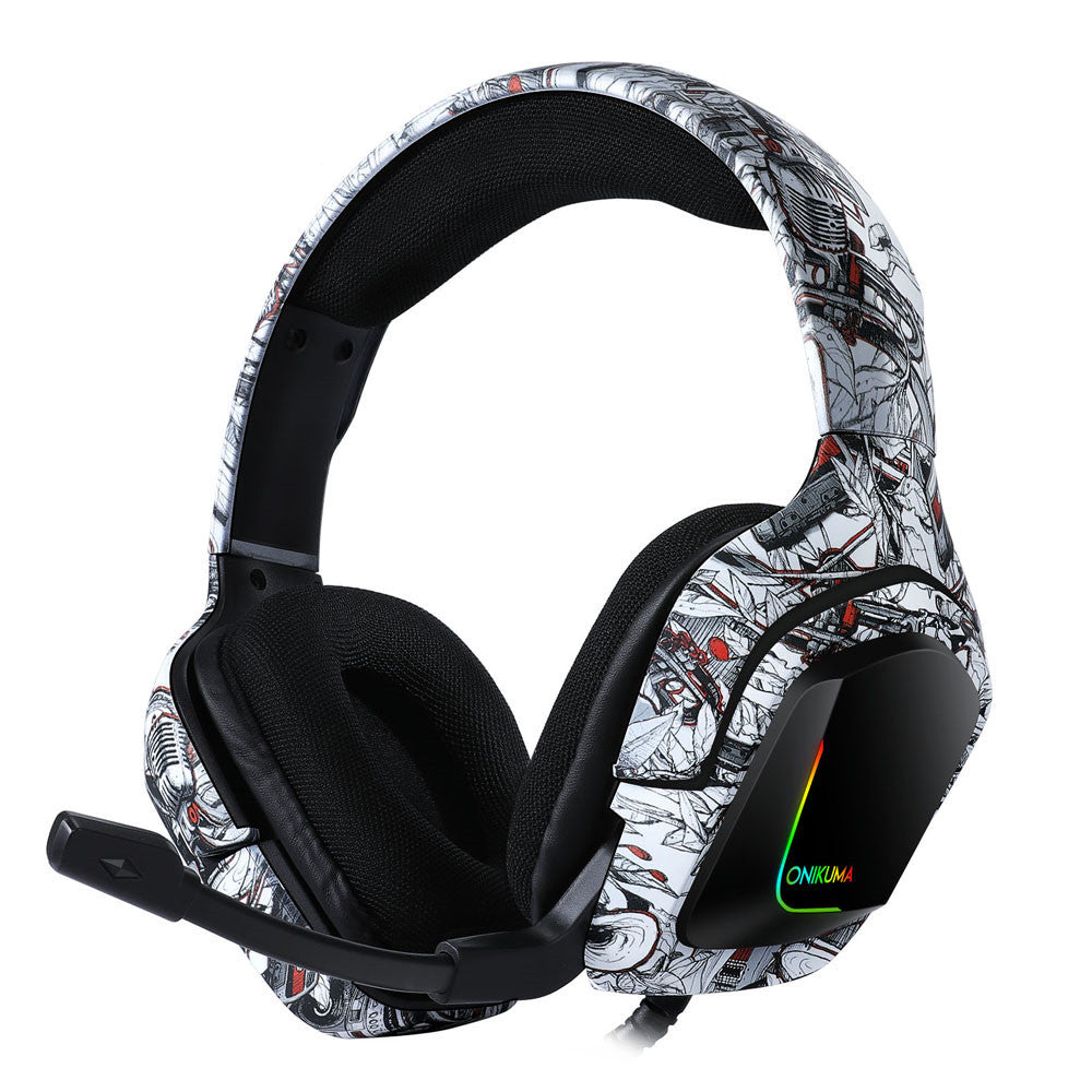 Tarnfarben Headset mit Mikrofon – Bild 2 | LuxeStyle