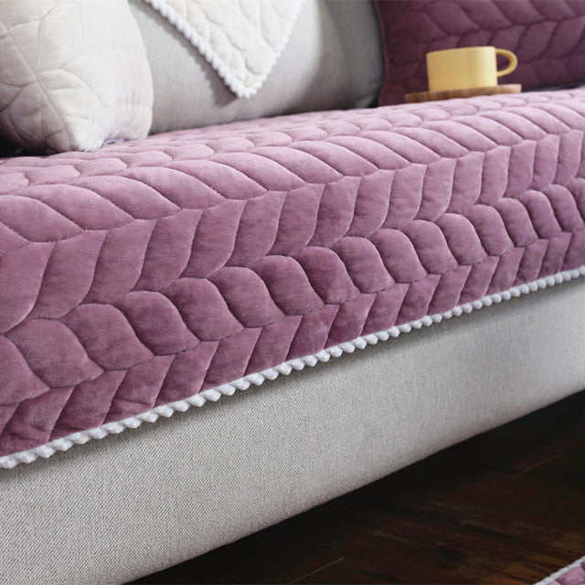 Plüsch-Sofahusse – Bild 7 | LuxeStyle