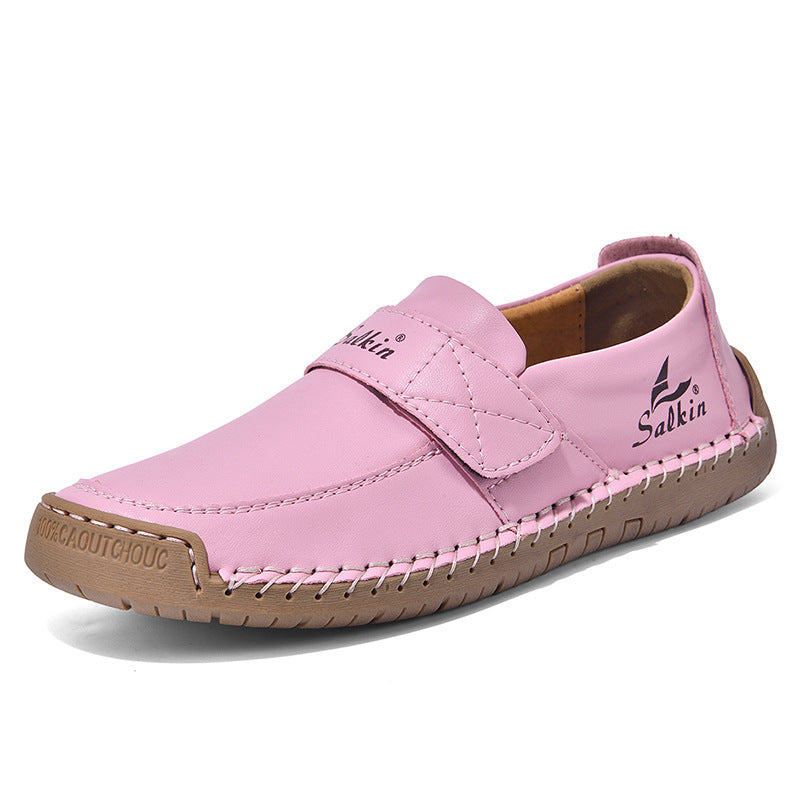 Herren Leder-Halbschuhe mit Handnaht – Bild 1 | LuxeStyle