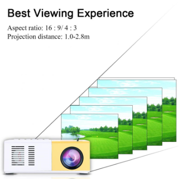 Mini HD LED Heimkino-Projektor YG300