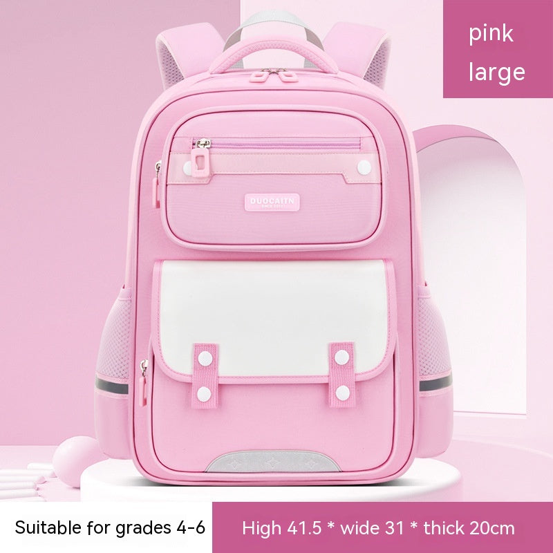 Schulrucksack Royalblau-Grün