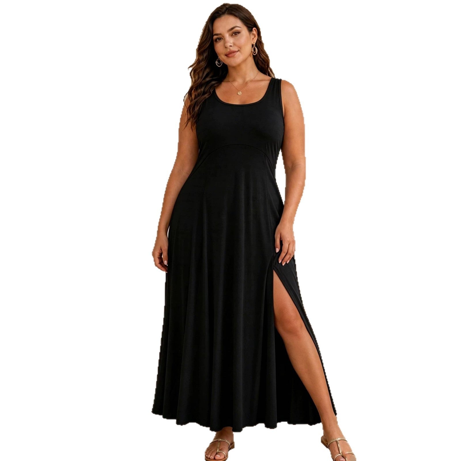 Lange, lässige Sundress