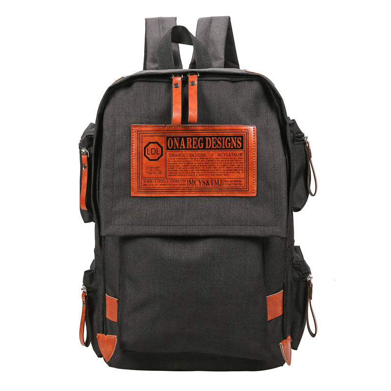 Koreanischer Canvas Rucksack, gross | LuxeStyle