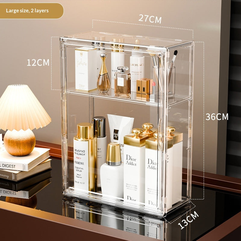 Staubdichte Aufbewahrungsbox aus transparentem Acryl – Bild 10 | LuxeStyle