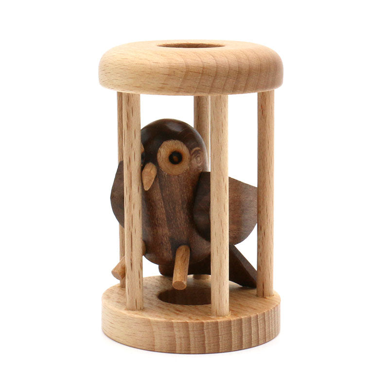Vogel im Käfig Holz-Puzzle – Bild 3 | LuxeStyle