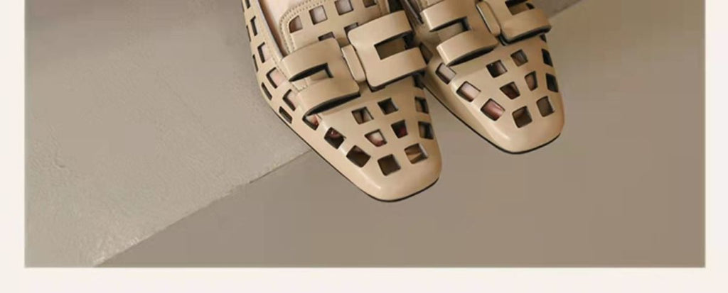 Sandalen mit Chunky-Absatz und Riemchenschnalle | LuxeStyle
