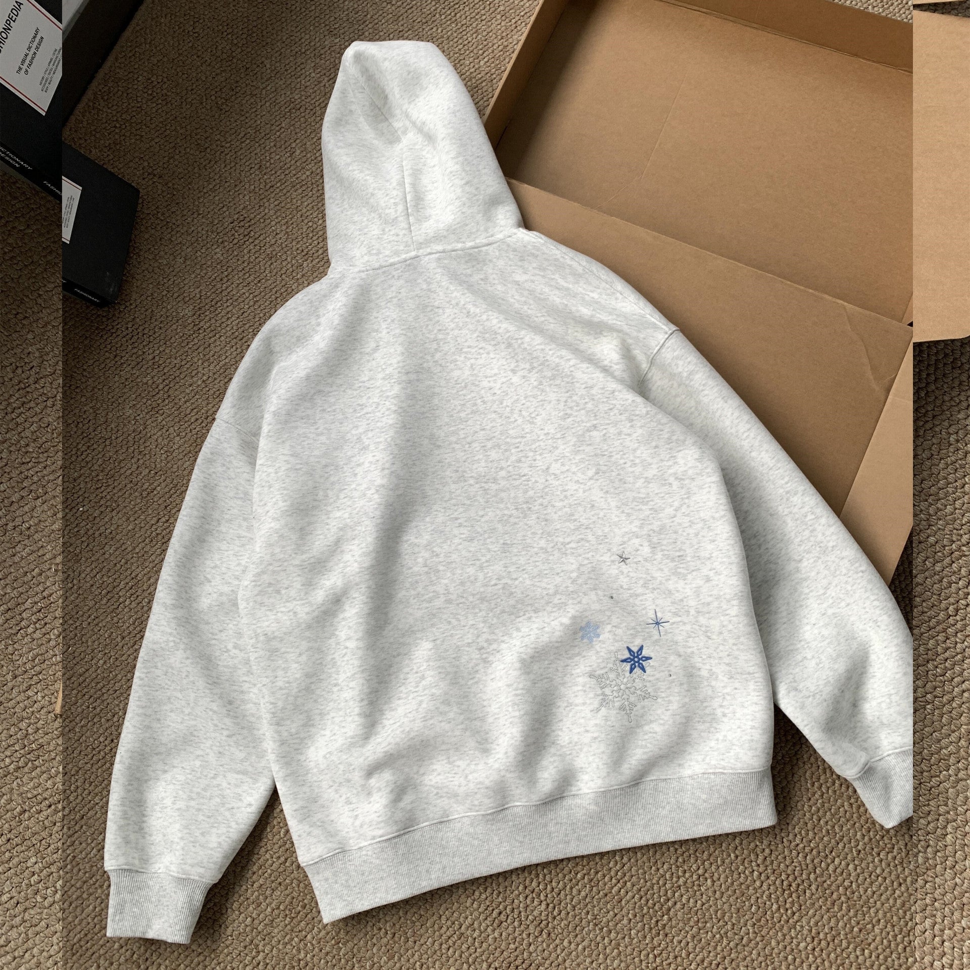 Fleece-linierte Kapuzenjacke für Herren