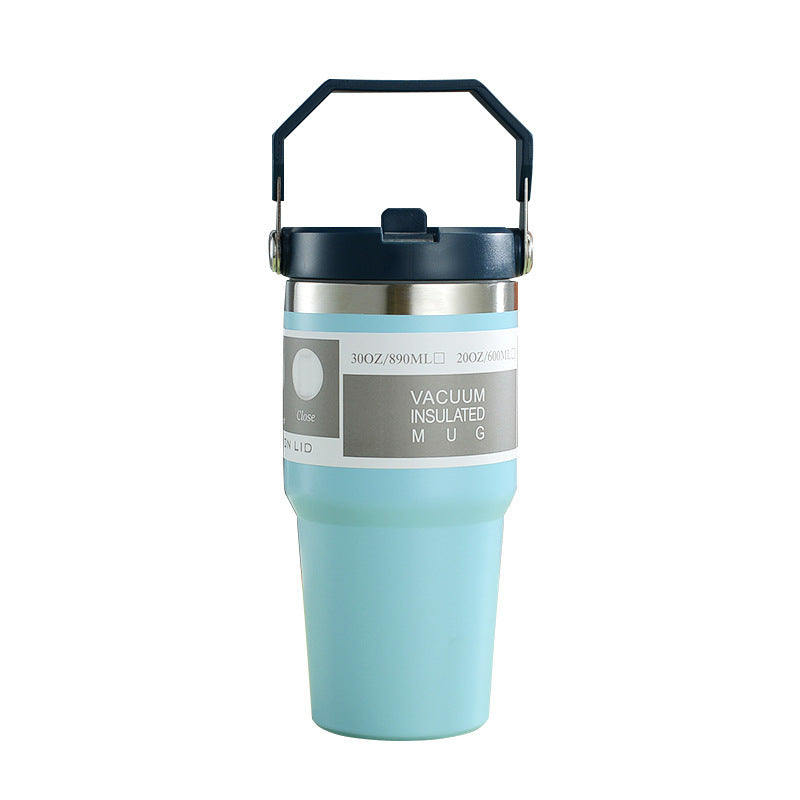 Thermobeker mit Henkel und Deckel, 30oz