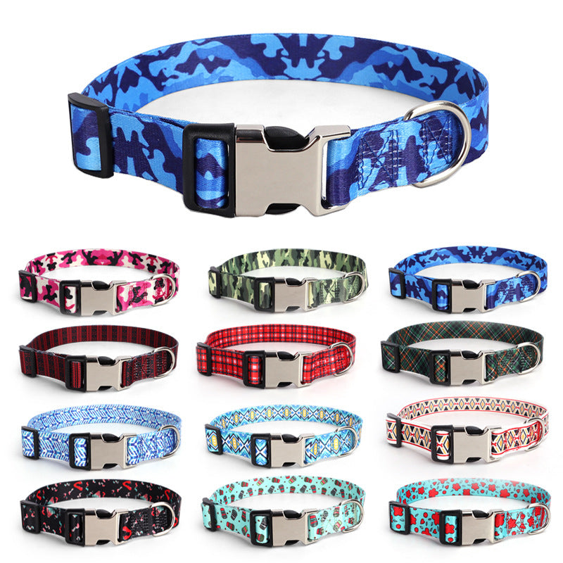Tierhalsband mit Muster