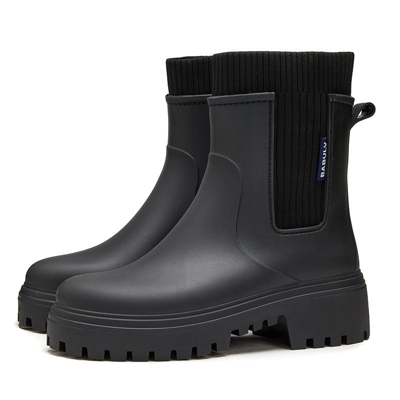 Regenstiefel für Damen, halbhoch