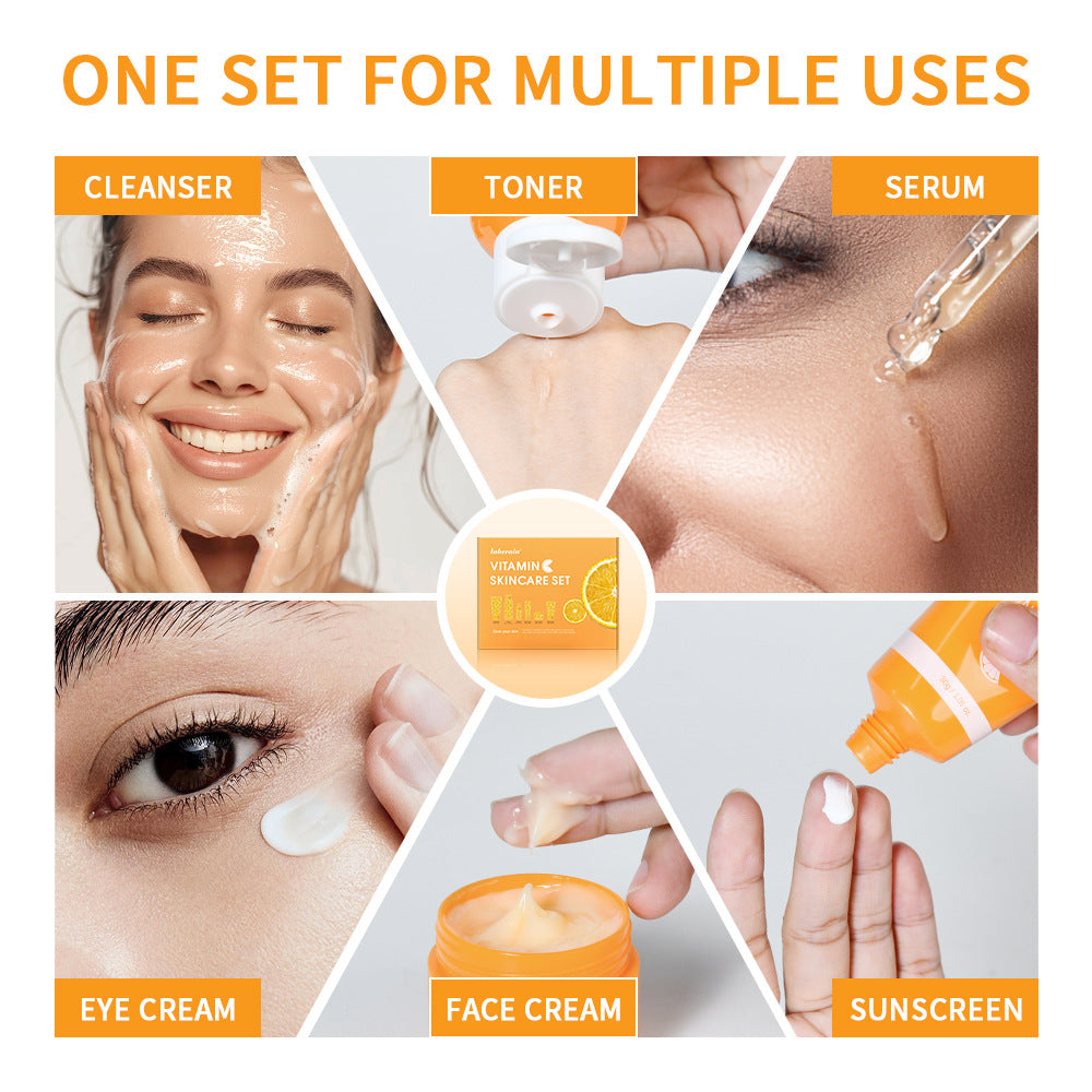 Lakerain Vitamin C Gesichtspflege-Set (6-teilig) – Bild 5 | LuxeStyle