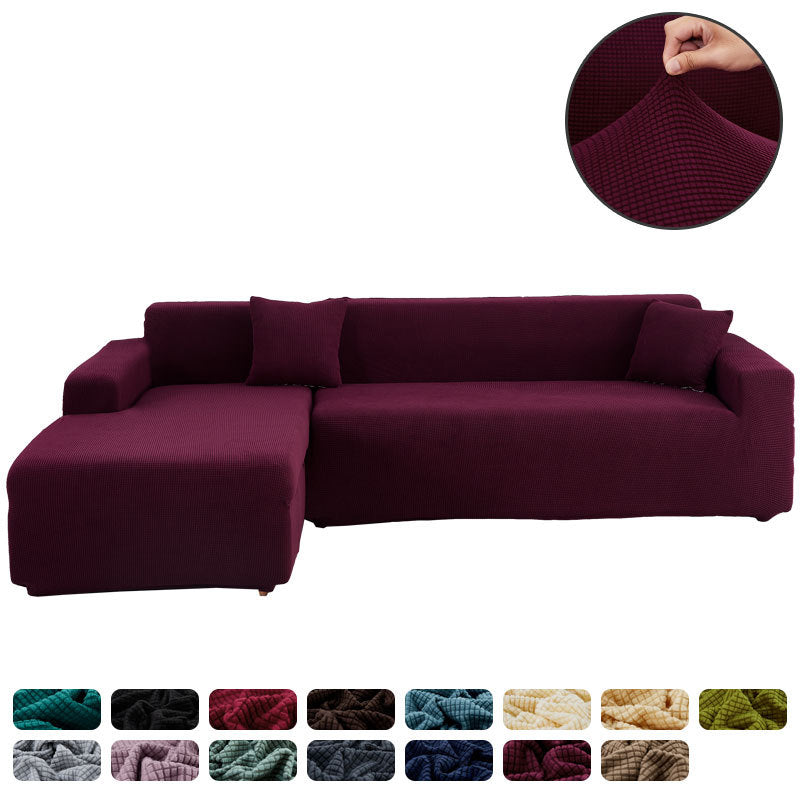 Elastischer Schonbezug für modulare Sofas