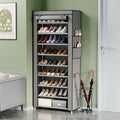 Staubdichtes Schuhregal mit 10 Ablagen | LuxeStyle