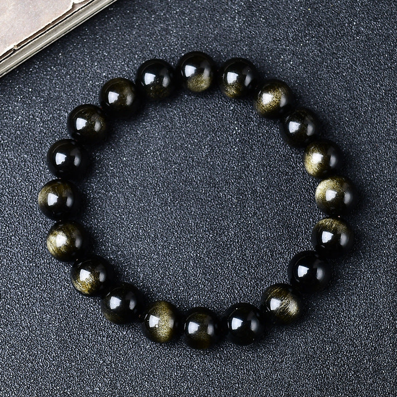 Obsidian Kristall Armband