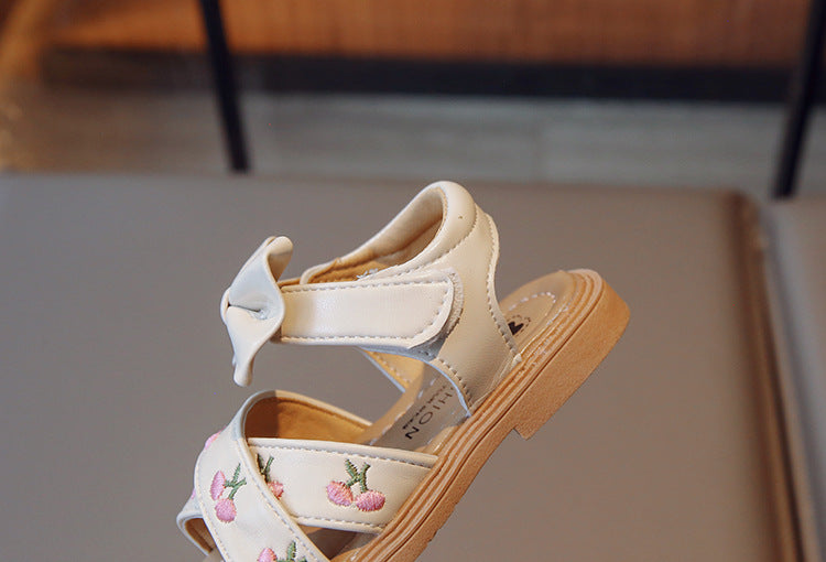 Prinzessinnenschuhe mit weicher Sohle und besticktem Obermaterial