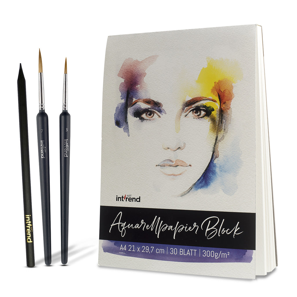 Aquarell-Skizzenbuch aus Holzschliff A4
