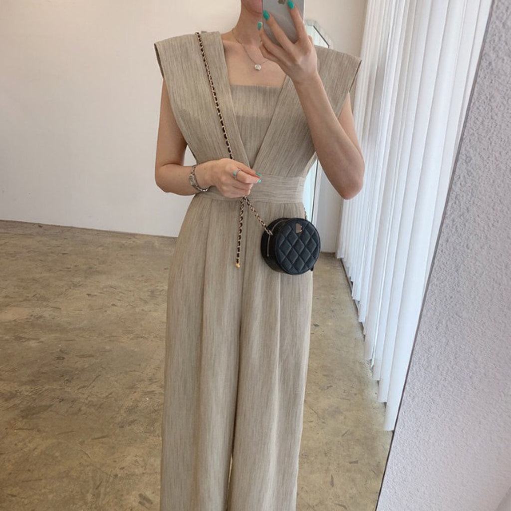 Retro-Chiffon-Jumpsuit