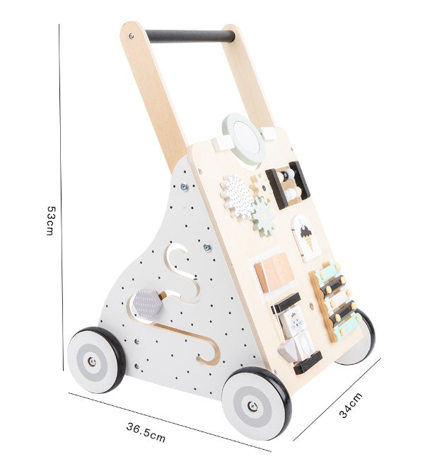 Holz-Lauflernwagen & Einkaufswagen für Kinder – Bild 2 | LuxeStyle