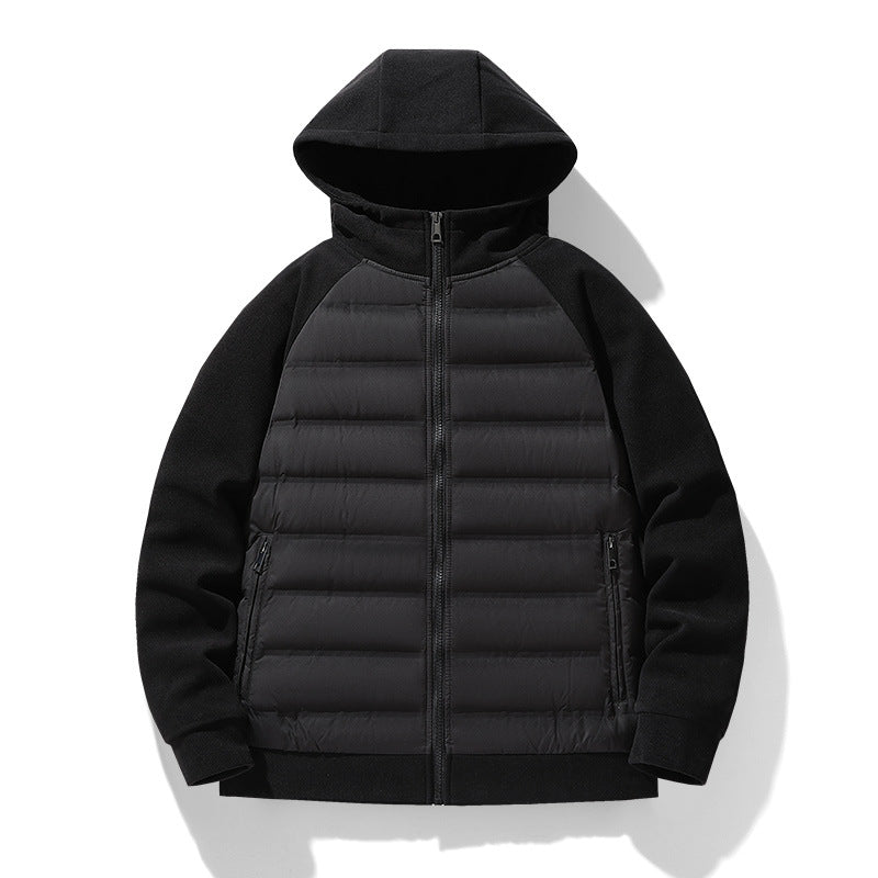 Patchwork-Hooded Winterjacke – Bild 4 | LuxeStyle
