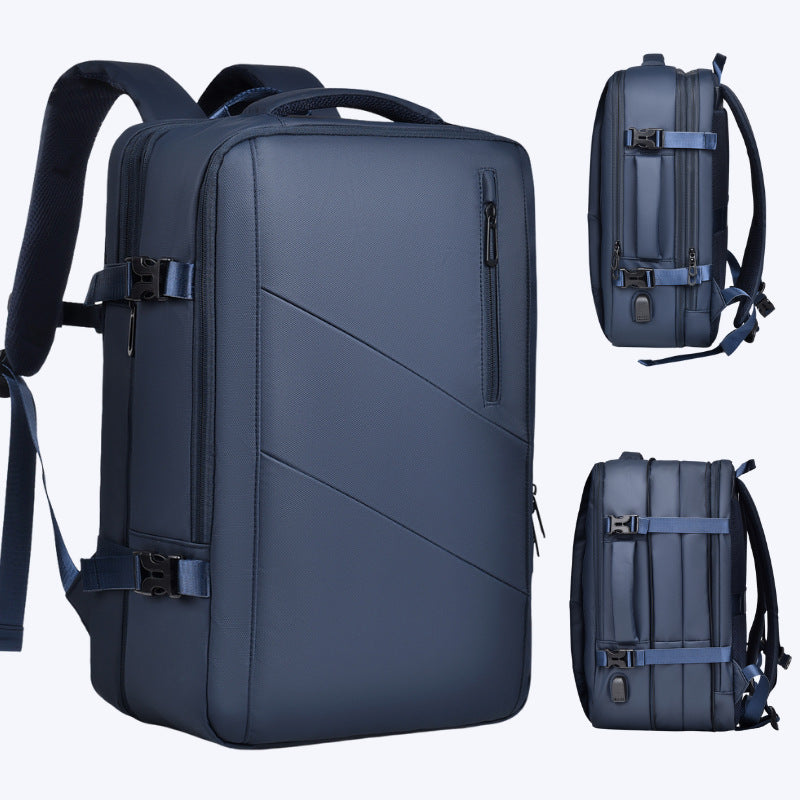 Rucksack mit grosser Kapazität und USB-Anschluss – Bild 5 | LuxeStyle