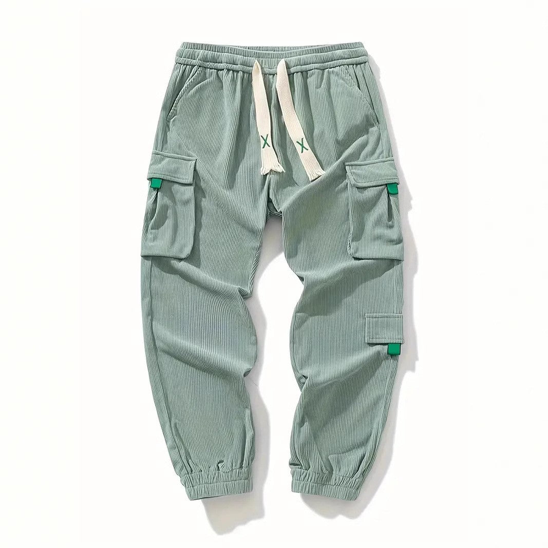 Cordschnurhosen für Herren, plus Grösse