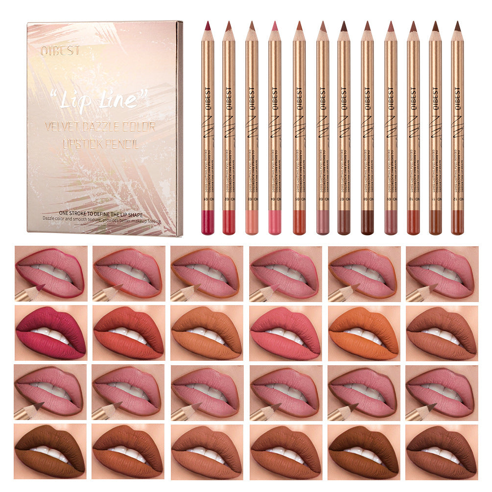 Farbenfrohes langanhaltendes Lipliner-Set – Ansicht 2