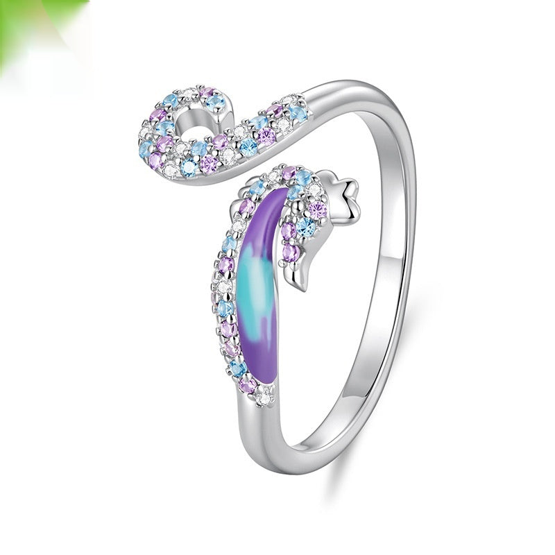 Farbenfroher Seepferdchen-Ring – Bild 3 | LuxeStyle
