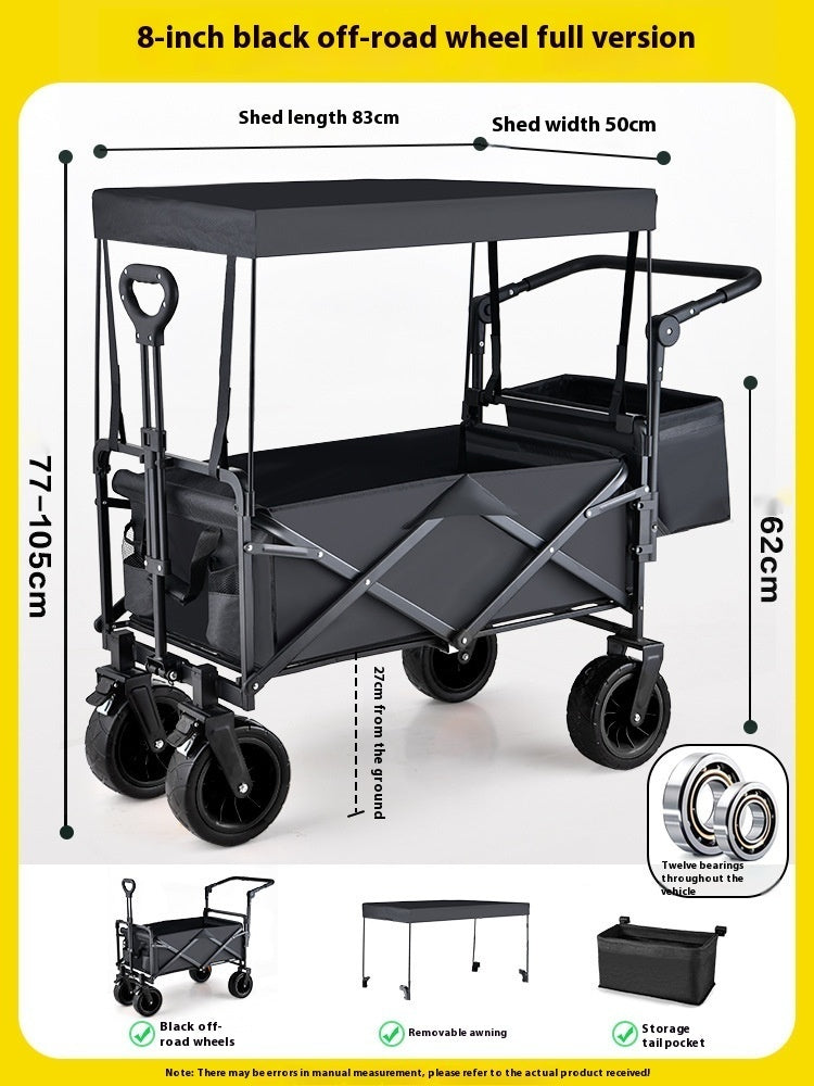 Faltbarer Bollerwagen für Outdoor-Aktivitäten – Bild 5 | LuxeStyle