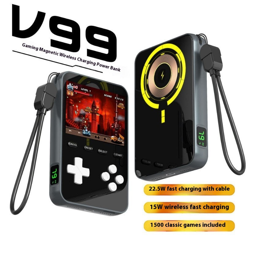 Magnetisches 15W Wireless Ladegerät für Smartphones – Ansicht 3