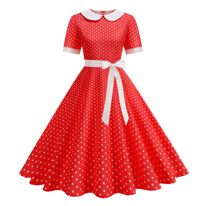 Retro Hepburn Swing-Kleid – Bild 5 | LuxeStyle