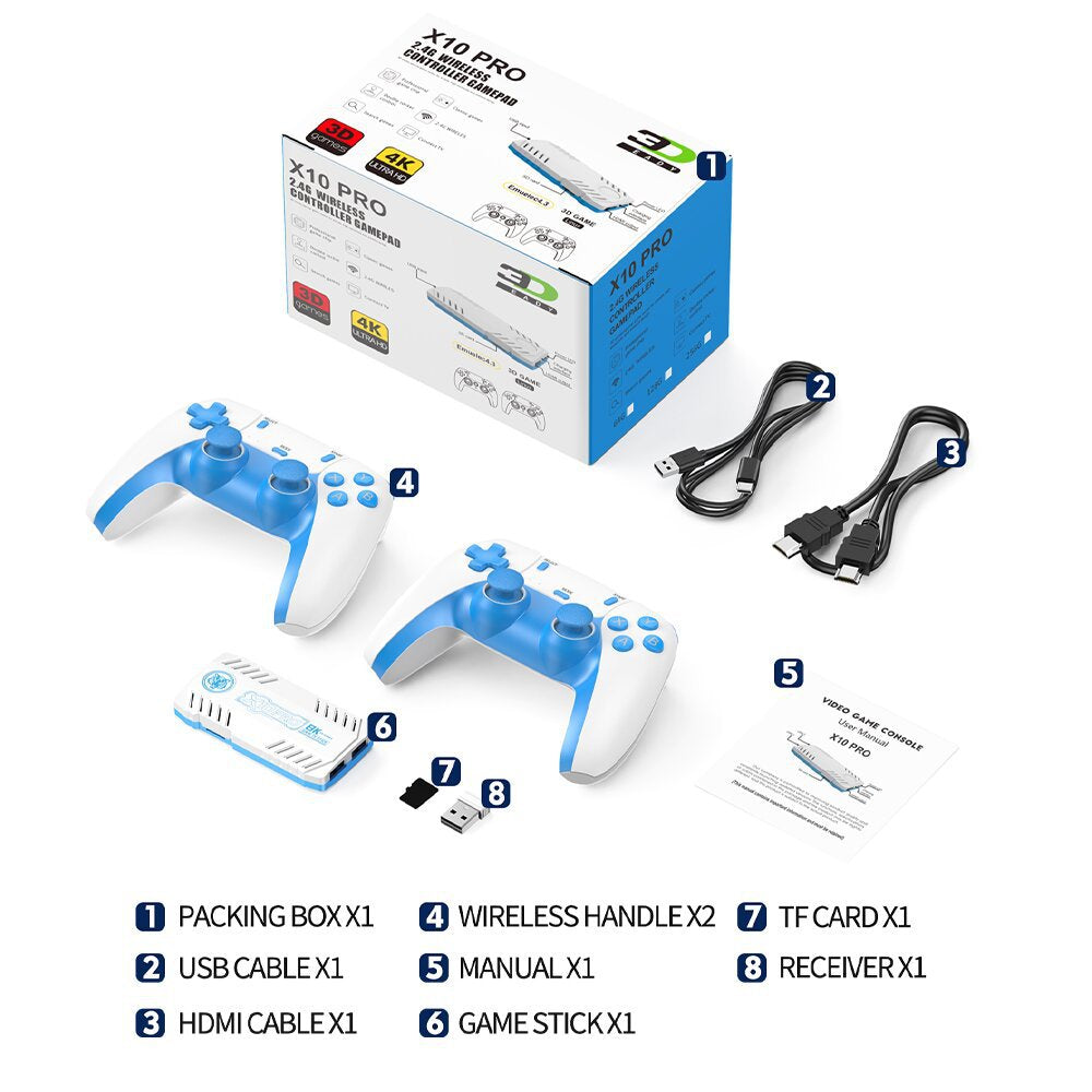 X10 PRO TV Retro Arcade Spielkonsole – Ansicht 6