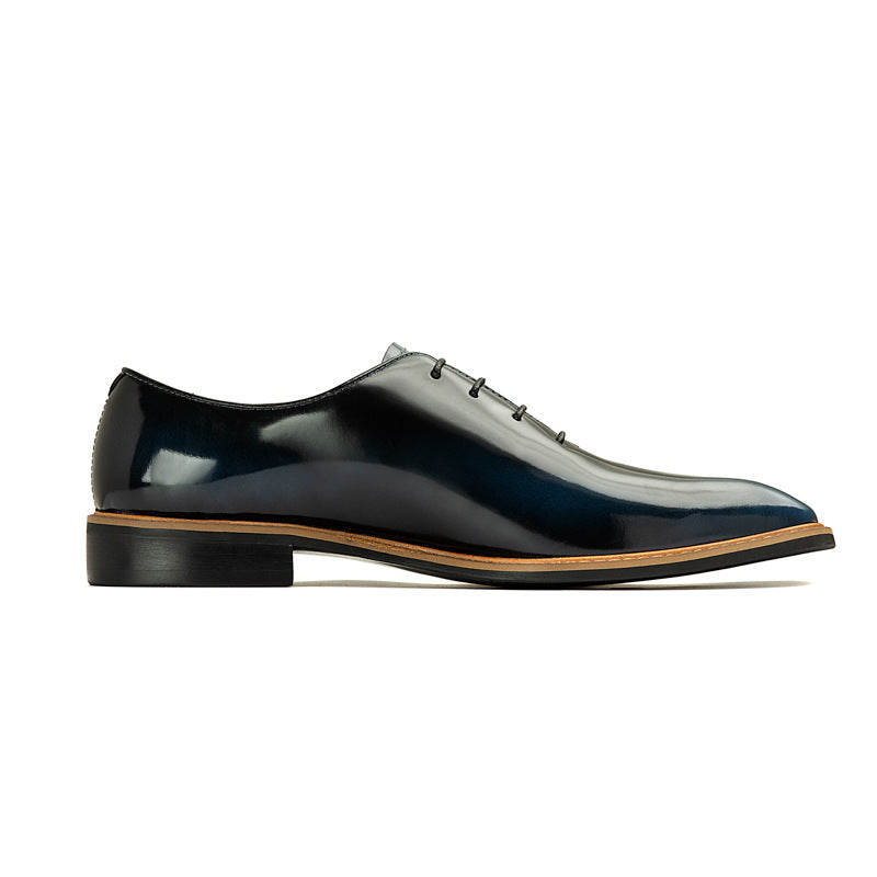 Business-Schuhe aus Kalbsleder mit Lasergravur – Bild 10 | LuxeStyle