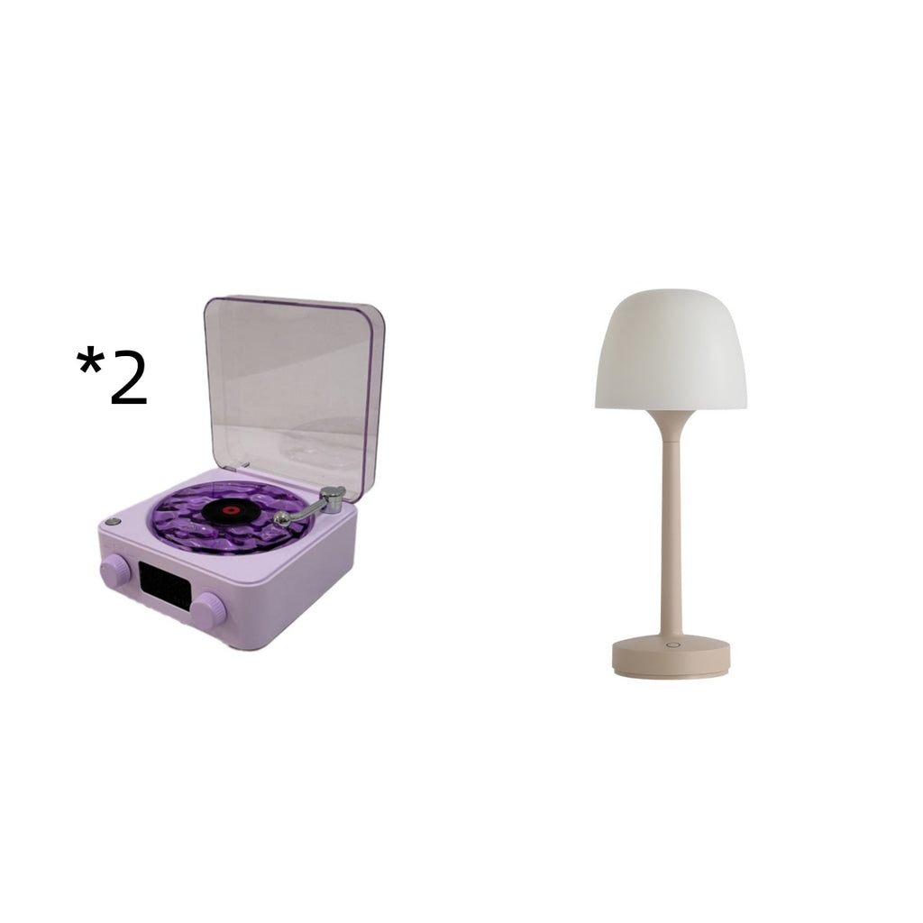 Retro Plattenspieler Bluetooth Lautsprecher