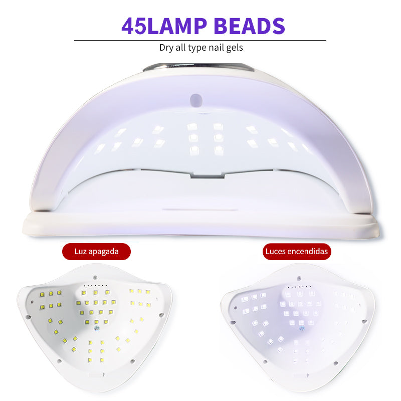 UV/LED Nagellampe mit Sensor und 4 Timer