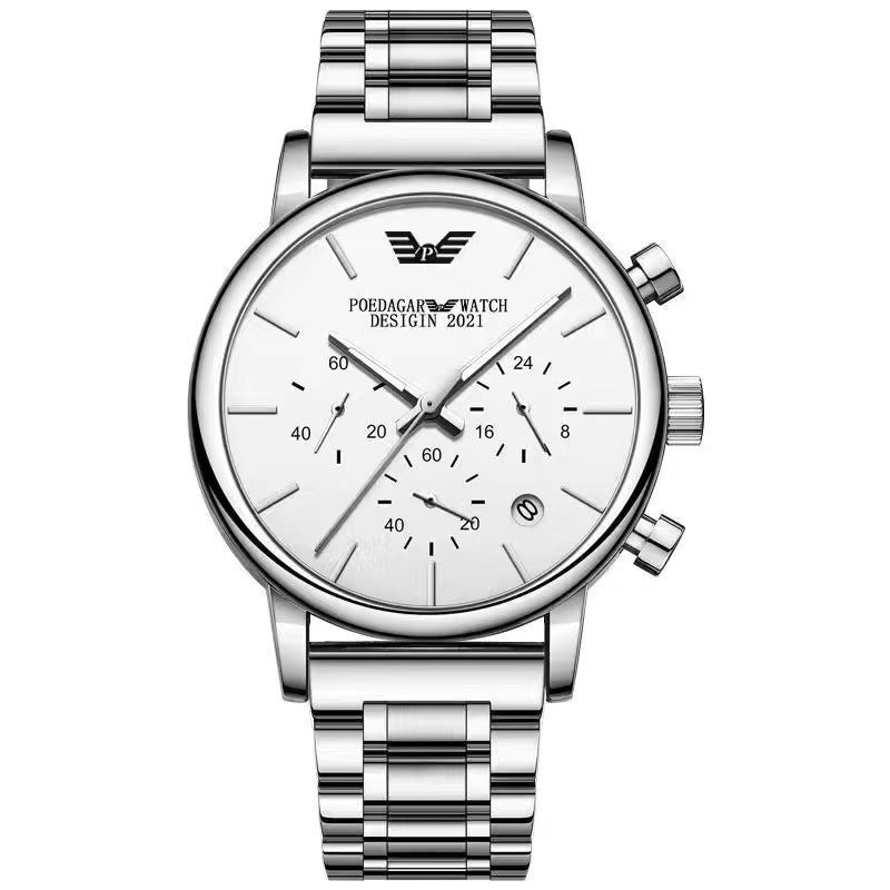 Multifunktionale, wasserdichte Herrenuhr mit Leuchtfunktion – Bild 6 | LuxeStyle