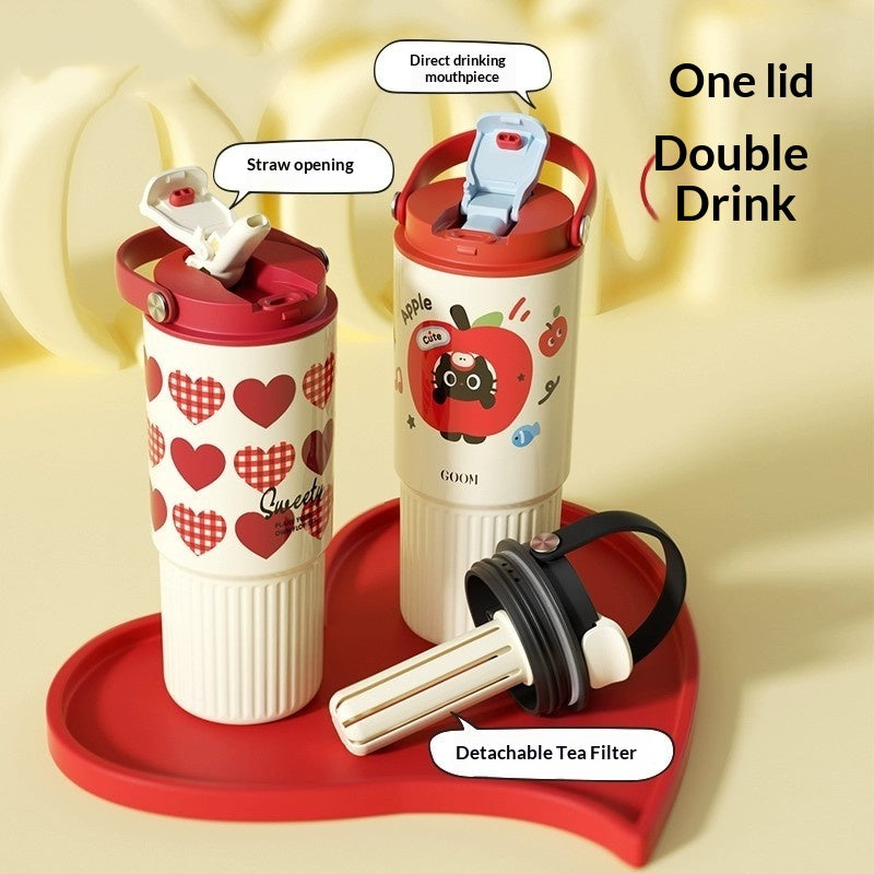 Isolierte Trinkflasche gross