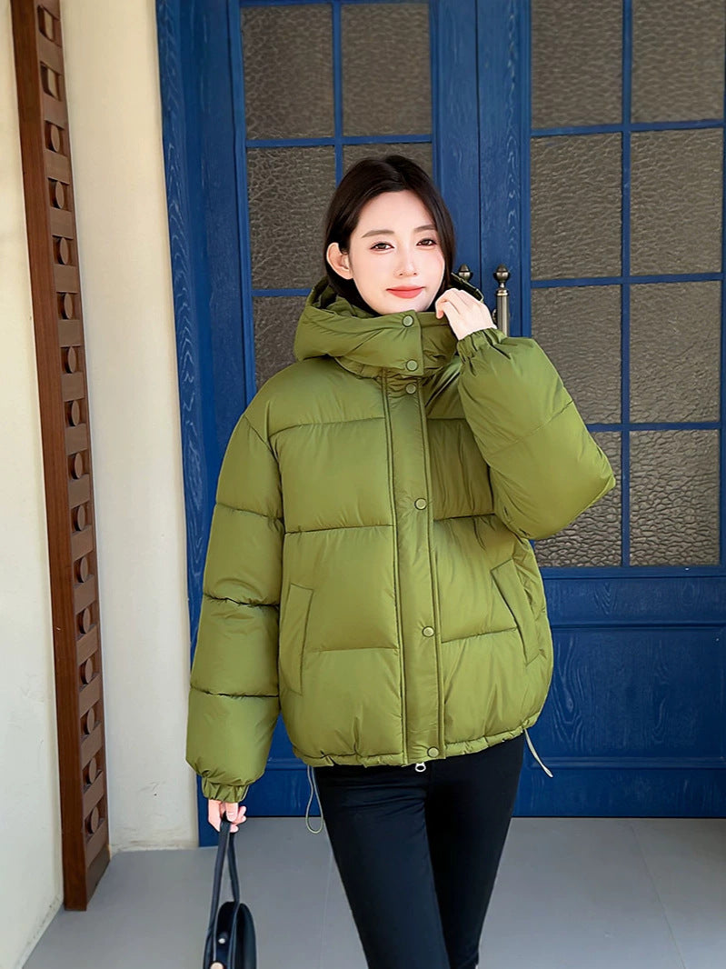 Weitläufiger Pullover mit Kapuze – Bild 2 | LuxeStyle