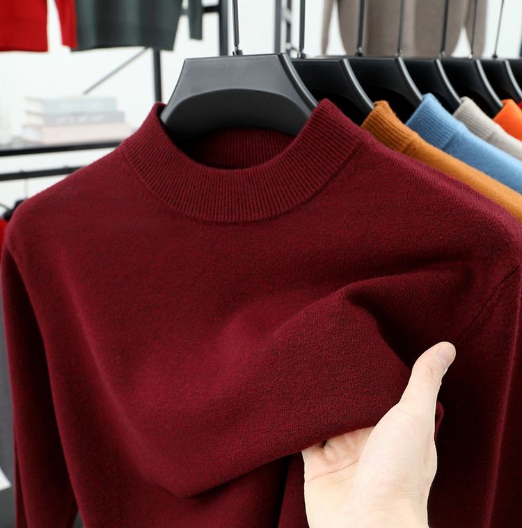Herren-Halb-Hals-Pullover
