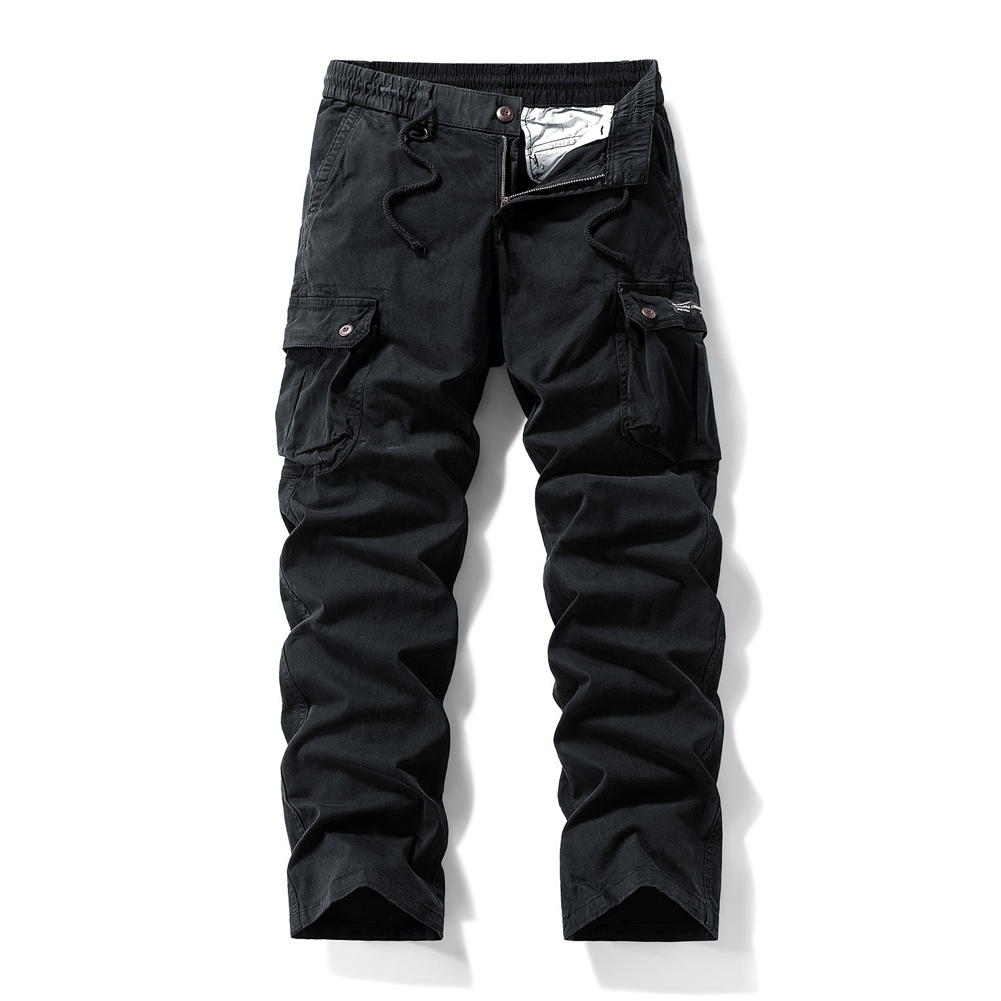 Outdoor Loose Straight-Leg Multi-Pocket Freizeithose