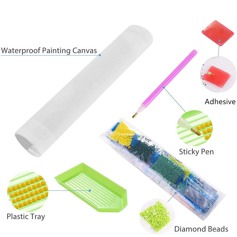 DIY Diamond Painting «Schlangendämon»
