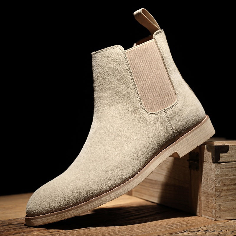 Chelsea Boots Wildleder High-Top