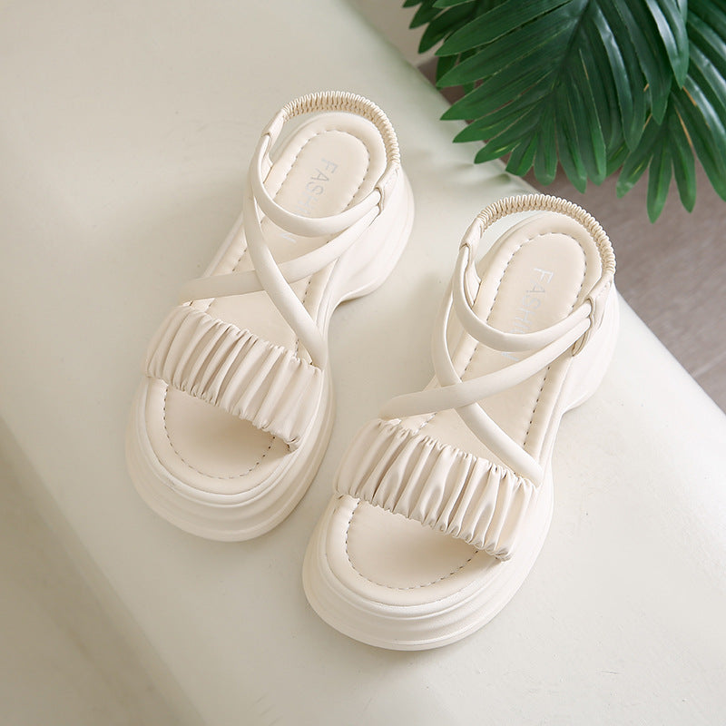 Plateau-Sandalen im römischen Stil – Bild 1 | LuxeStyle